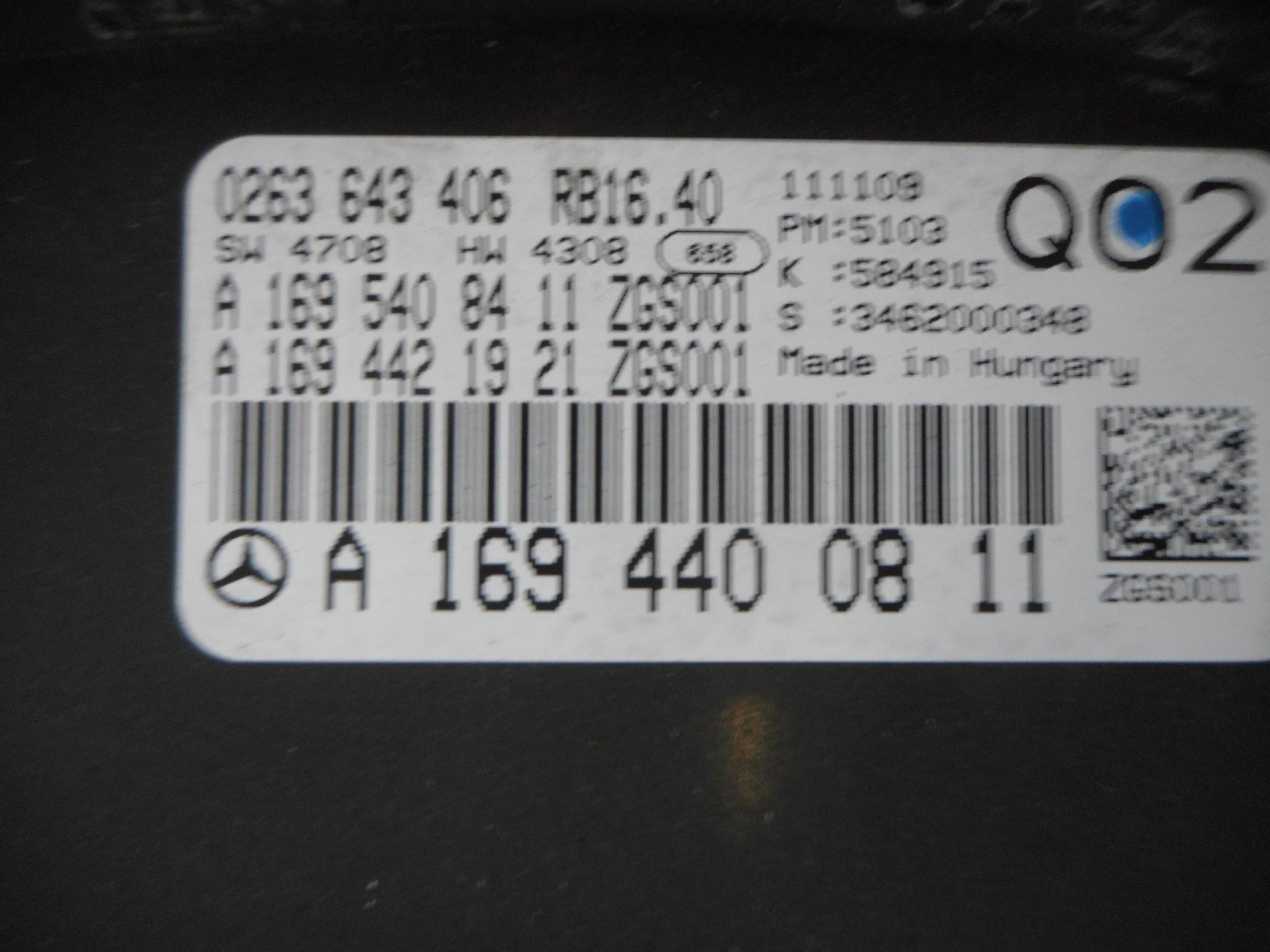 Quadro strumenti compl.